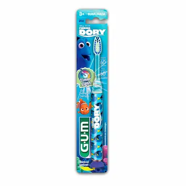 Escova Dental Infantil Gum Timer Disney Dory Light