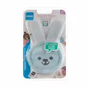 Luva de Cuidado Oral Infantil MAM Rabbit Cor Azul com 1 unidade