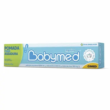 Pomada para Prevenção de Assaduras Babymed Menino com 45g