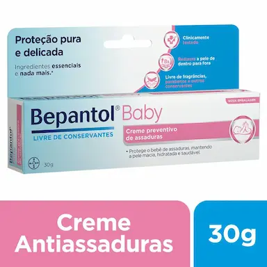 Creme Prevenção de Assaduras Bepantol Baby com 30g