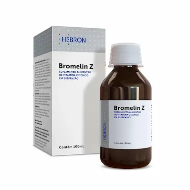 Suplemento Alimentar Bromelin Z Suspensão 100ml