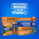Vitamina C Cenevit Zinco 1g + 10mg Laranja com 30 comprimidos