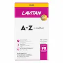 Polivitamínico Lavitan A-Z Mulher com 90 comprimidos