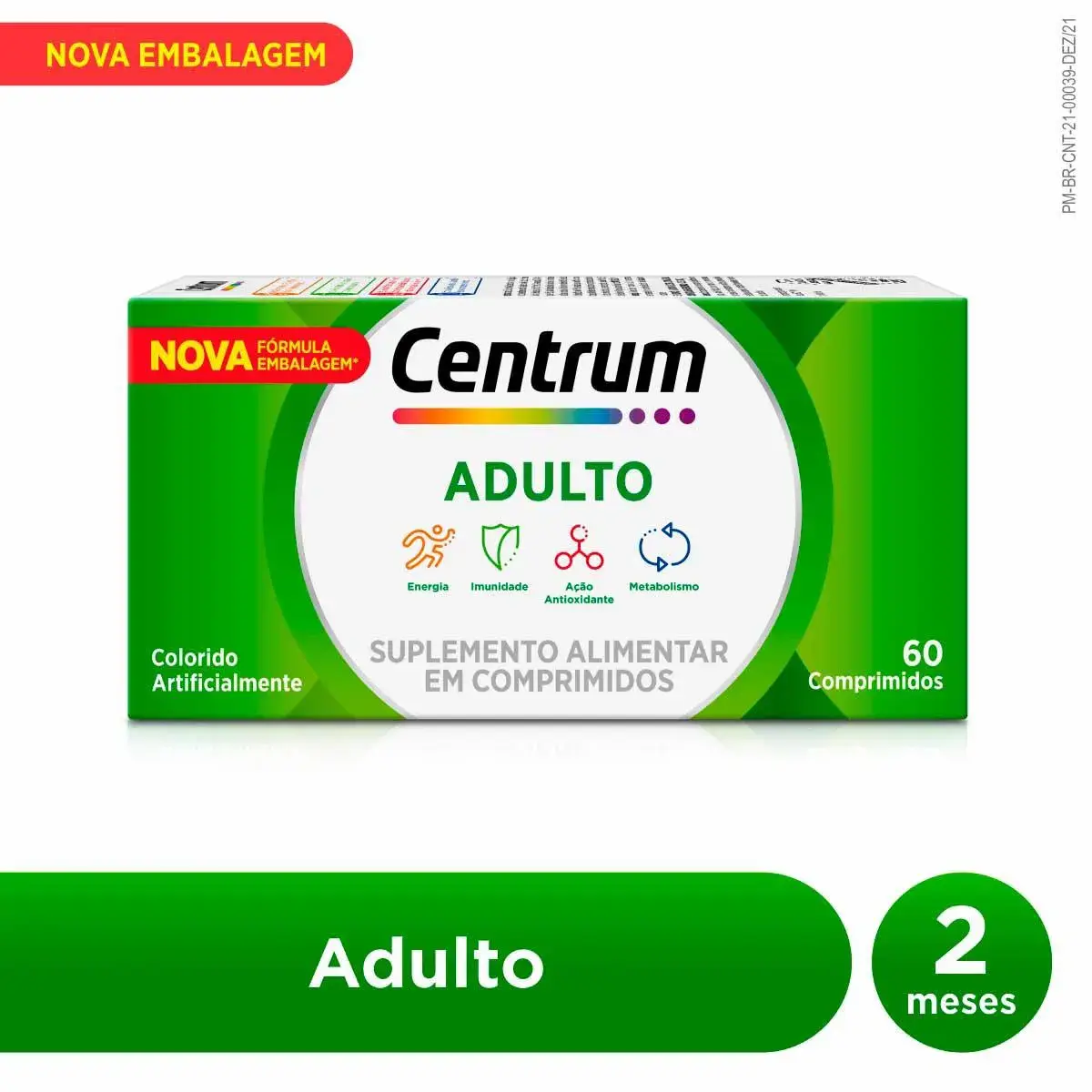 Polivitamínico Centrum de A a Zinco 60 comprimidos