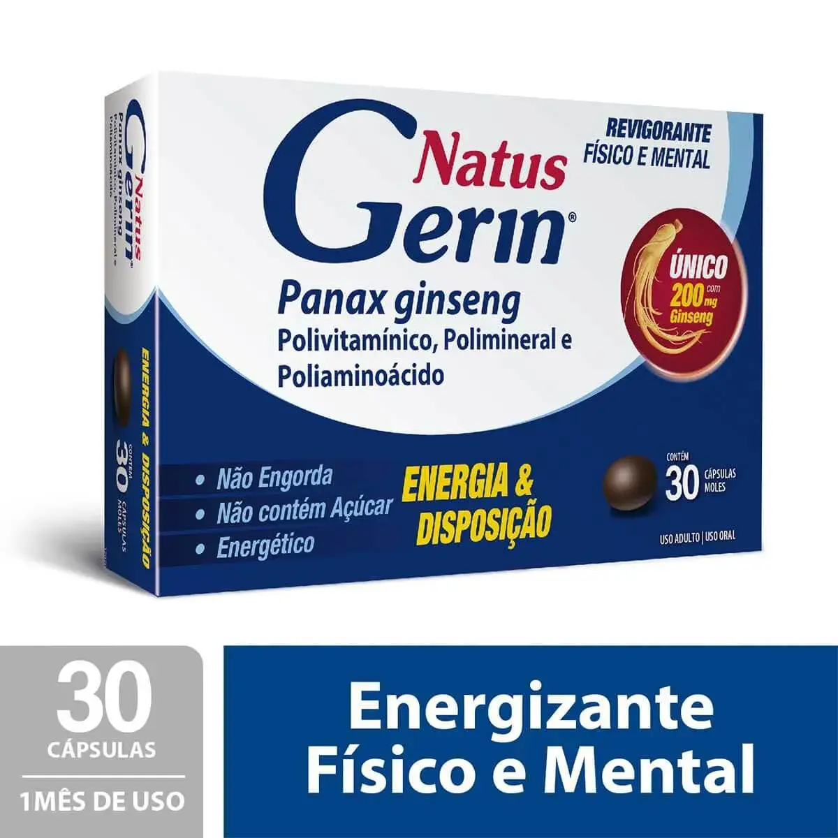 Natus Gerin 30 cápsulas