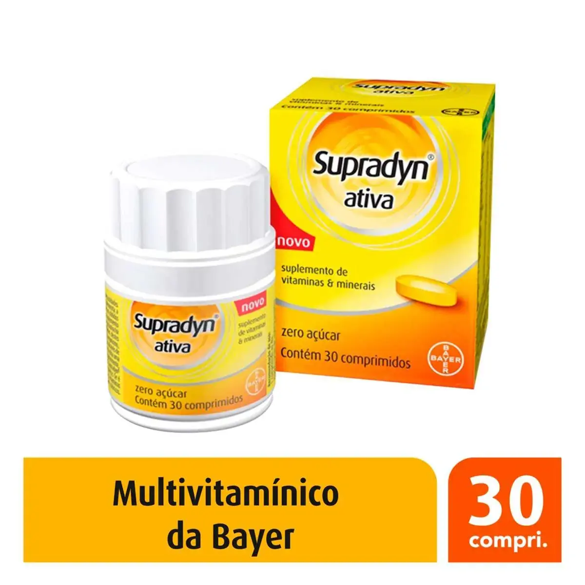 Multivitamínico Supradyn Ativa 30 comprimidos