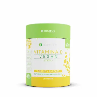 Vitamina D 2.000 UI Bioroots 30 cápsulas