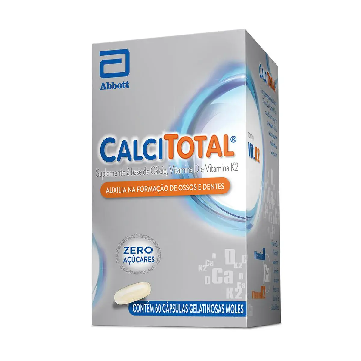 Suplemento Alimentar Calcitotal com 60 cápsulas