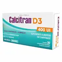 Calcitran D3 400UI 30 comprimidos