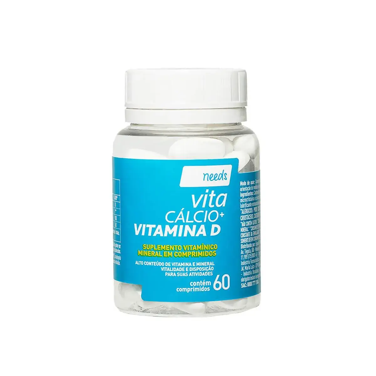 Suplemento Vitaminico Needs Vita Cálcio + D