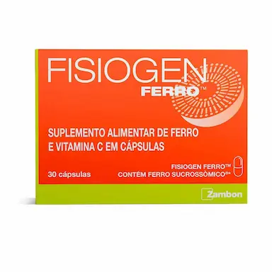 Suplemento Fisiogen Ferro 30 cápsulas