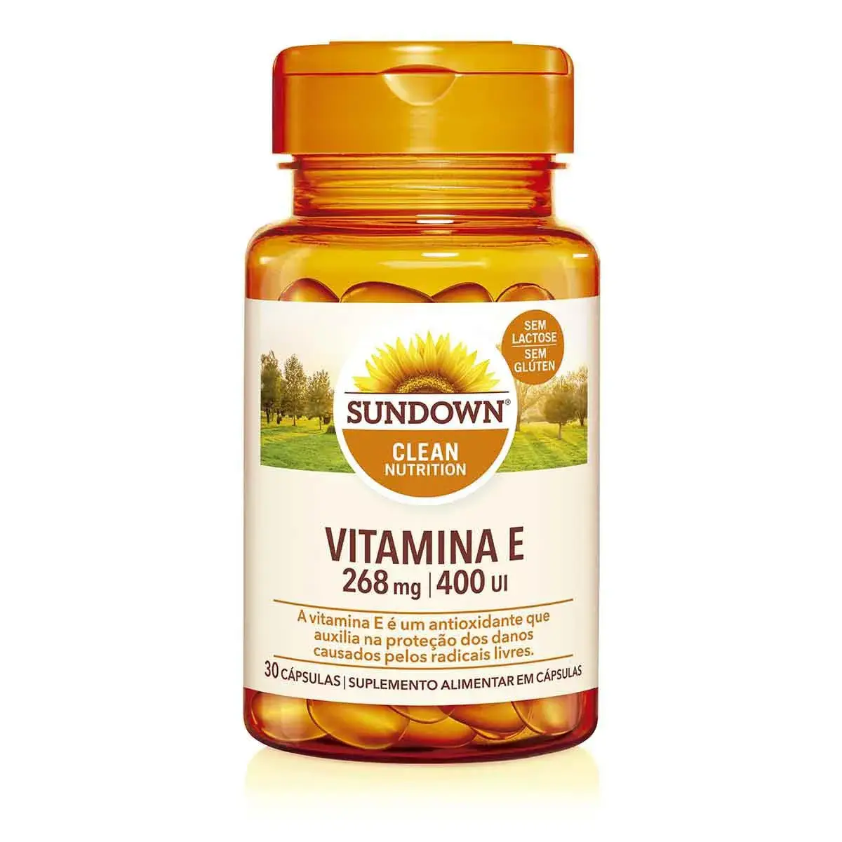 Vitamina E Sundown 400UI 30 Cápsulas