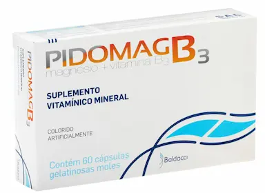 Suplemento Vitamínico Mineral Pidomag B3 com 60 cápsulas