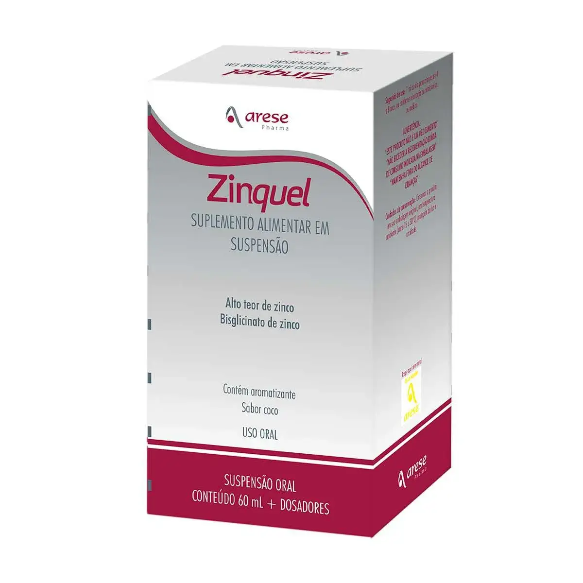 Suplemento Alimentar Zinquel 5mg 60ml + Dosadores