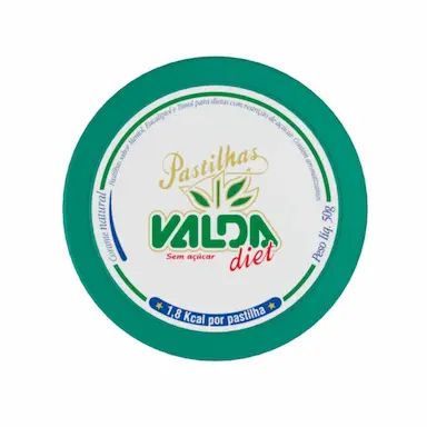 Pastilha Valda Diet 50g