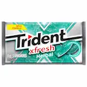 Trident XFresh Chiclete Sem Açúcar Sabor Herbal com 5 unidades