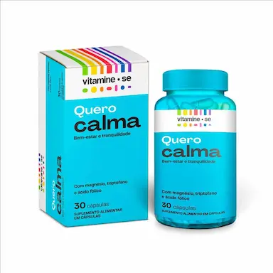 Suplemento Alimentar Vitamine-se Quero Calma 30 cápsulas