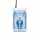Inalador Ultrassônico RespiraMax NE-U702 Omron com 1 unidade