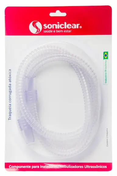 Traqueia Flexível para Inalador Pulmosonic com 1 unidade