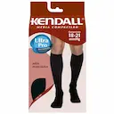 Meia Masculina Kendall Média Compressão 3/4 Cor Preta Tamanho M com 1 par