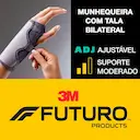Munhequeira com Tala 3M Futuro Bilateral Tamanho Ajustável