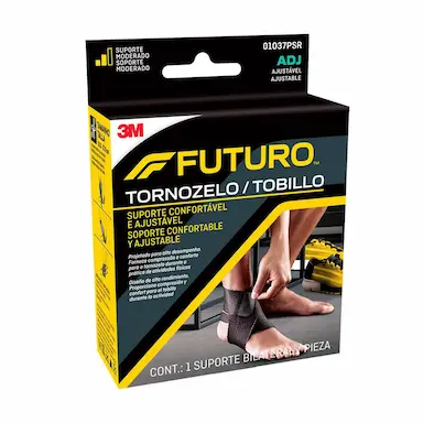Tornozeleira Confortável 3M Futuro Bilateral Tamanho Ajustável
