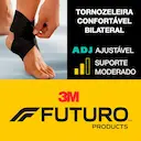 Tornozeleira Confortável 3M Futuro Bilateral Tamanho Ajustável