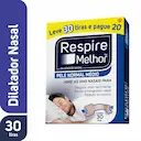 Dilatador Nasal Respire Melhor Pele Normal Médio 30 unidades