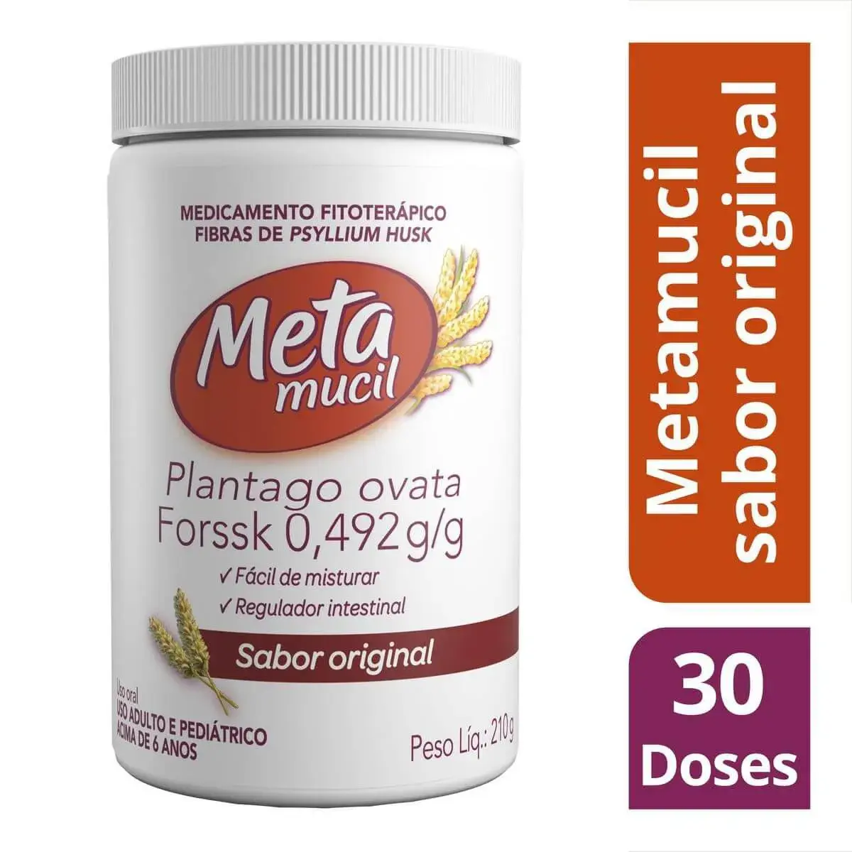Metamucil Sabor Original 210g