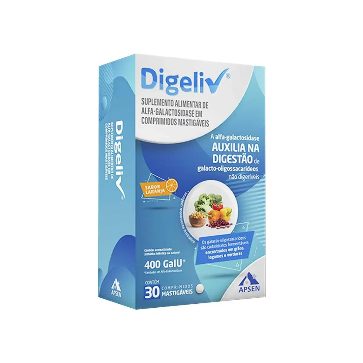 Suplemento Alimentar Digeliv 30 comprimidos