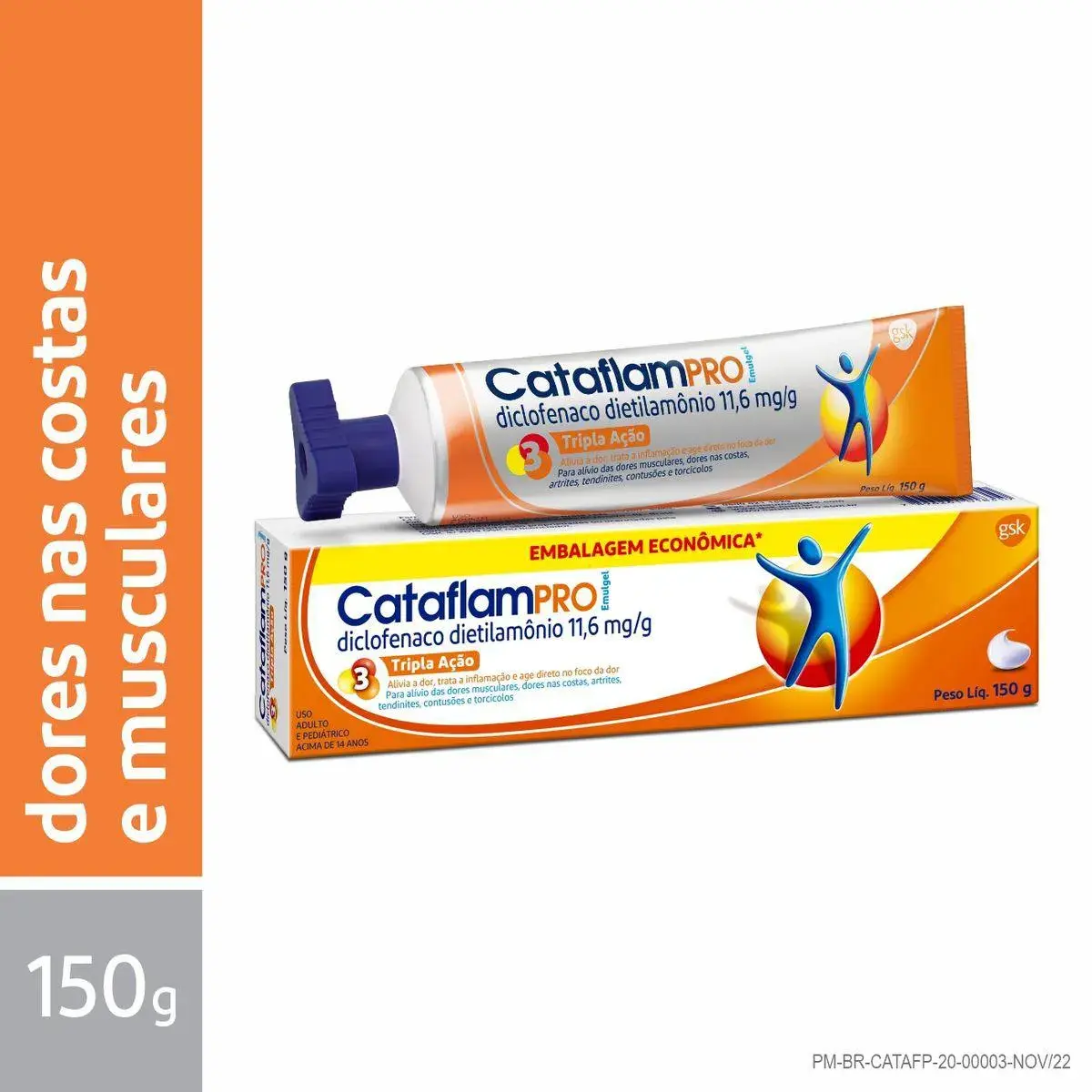 CataflamPro Emulgel 11,6mg/g 150g