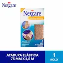 Atadura Elástica Nexcare autoaderente rolo com 75mm x 4,5m