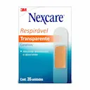 Curativo Transparente 3M Nexcare com 35 unidades