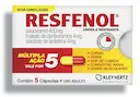 Resfenol Paracetamol 400mg + Cloridrato Fenillefrina 4mg + Maleato de Clorfeniramina 4mg 5 cápsulas