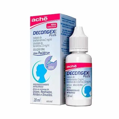Decongex Plus Pediátrico Gotas 20ml