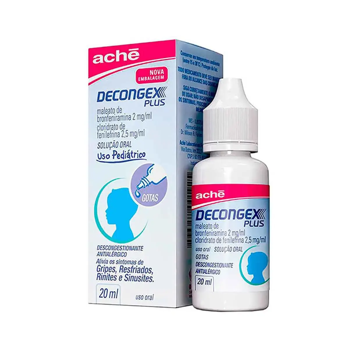 Decongex Plus Pediátrico Gotas 20ml