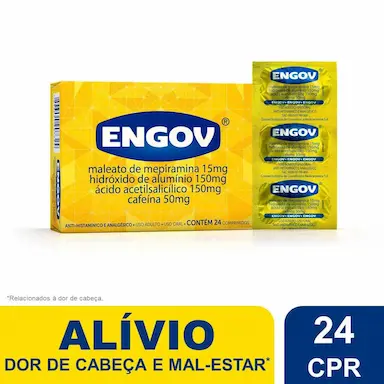 Engov 24 comprimidos