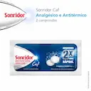 Sonridor Caf Paracetamol 500mg + Cafeína 65mg 2 comprimidos efervecentes