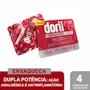 Doril Enxaqueca Ácido Acetilsalicílico 250mg + Paracetamol 250mg + Cafeína 65mg 4 comprimidos