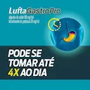 LuftaGastroPro Alginato de Sódio 100mg/ml + Bicarbonato de Potássio 20mg/ml Sabor Menta Suspensão Oral 12 Sachês com 10ml cada