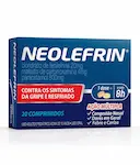 Neolefrin Paracetamol 800mg + Cloridrato Fenillefrina 20mg + Maleato de Carbinoxamina 4mg 20 comprimidos