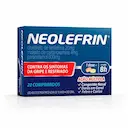 Neolefrin Paracetamol 800mg + Cloridrato Fenillefrina 20mg + Maleato de Carbinoxamina 4mg 20 comprimidos