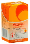 Fluibron Cloridrato de Ambroxol 7,5mg/ml Gotas 50ml