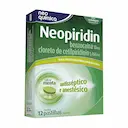 Pastilha Neopiridin Sabor Menta 12 unidades
