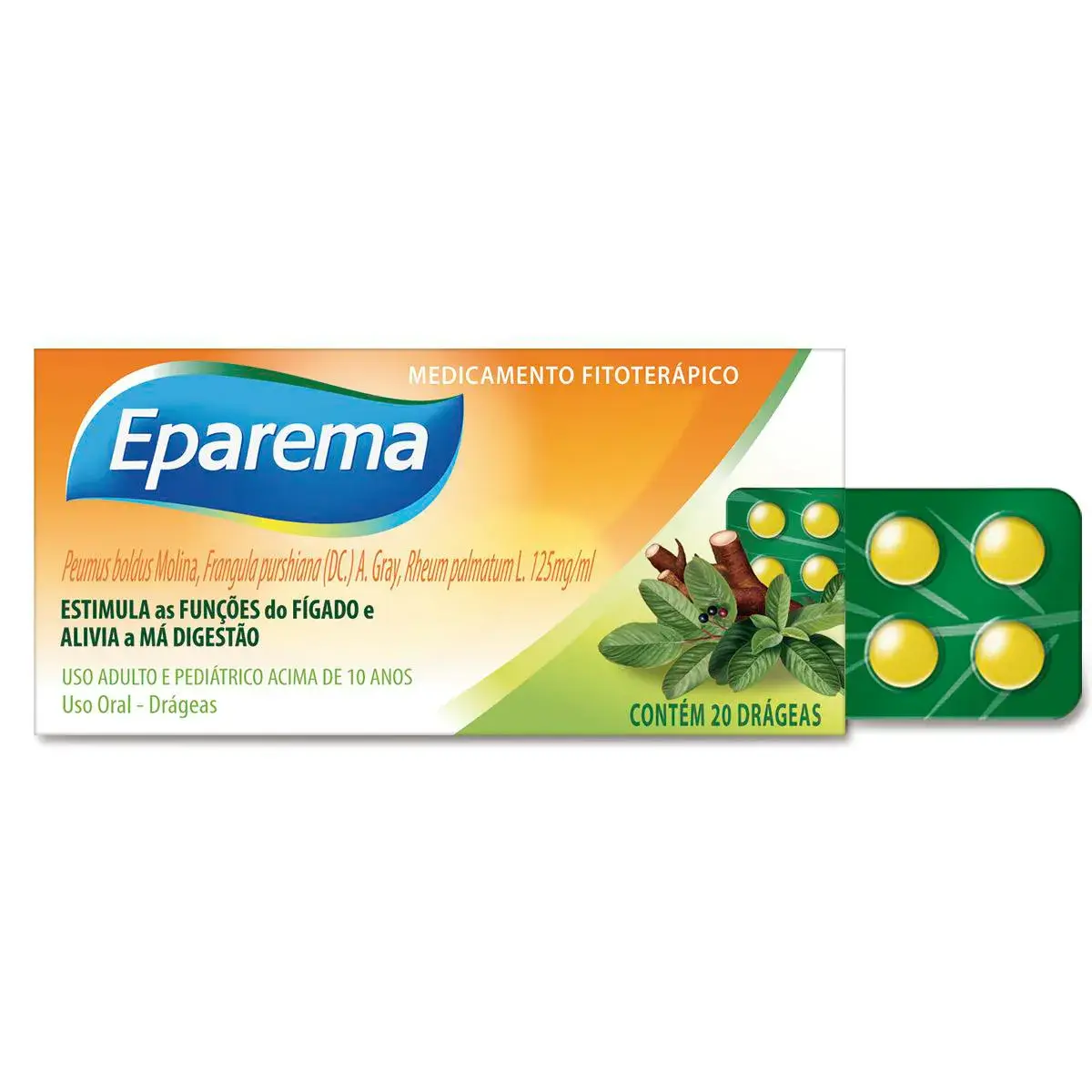Eparema 20 drágeas
