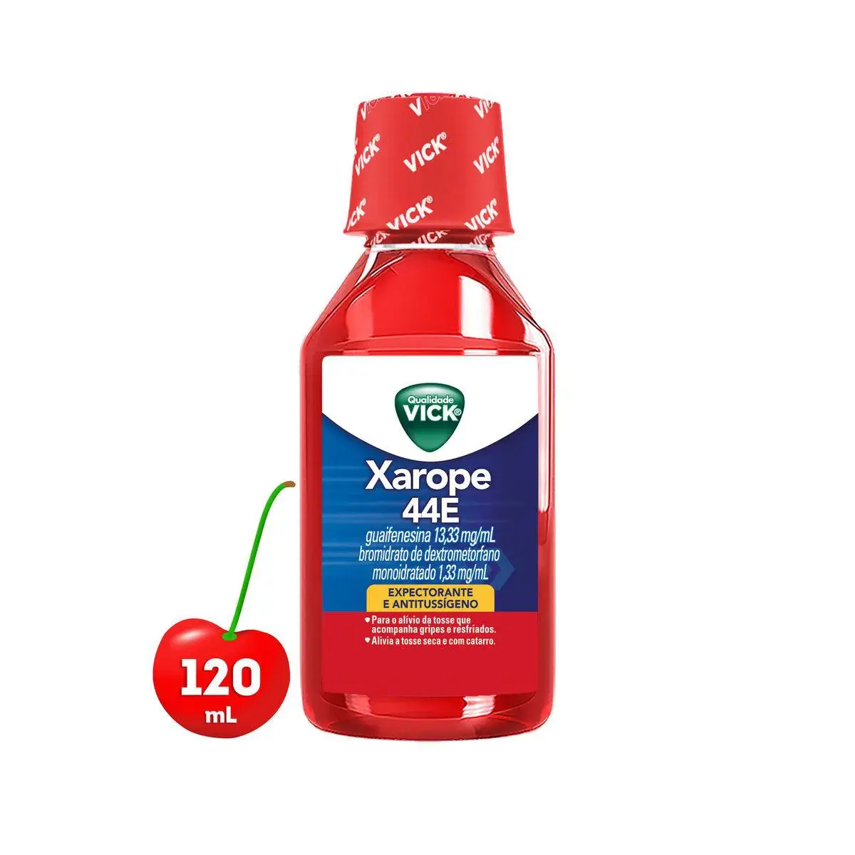 Vick 44E Xarope Expectorante 120ml