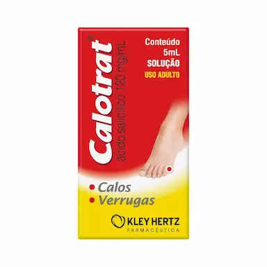Calotrat Ácido Salicílico 120mg/ml Solução 5ml