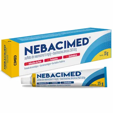 Nebacimed Pomada Bisnaga 15g