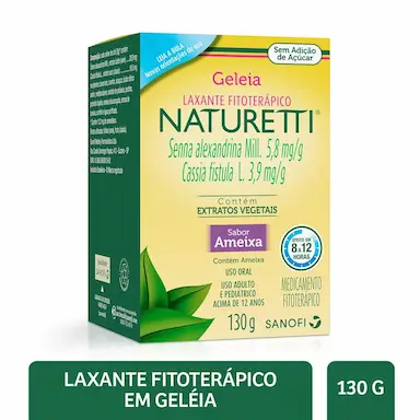 Naturetti Sabor Ameixa Sem Açúcar Geleia 130g
