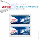 Sonridor Caf Paracetamol 500mg + Cafeína 65mg 4 comprimidos efervescentes